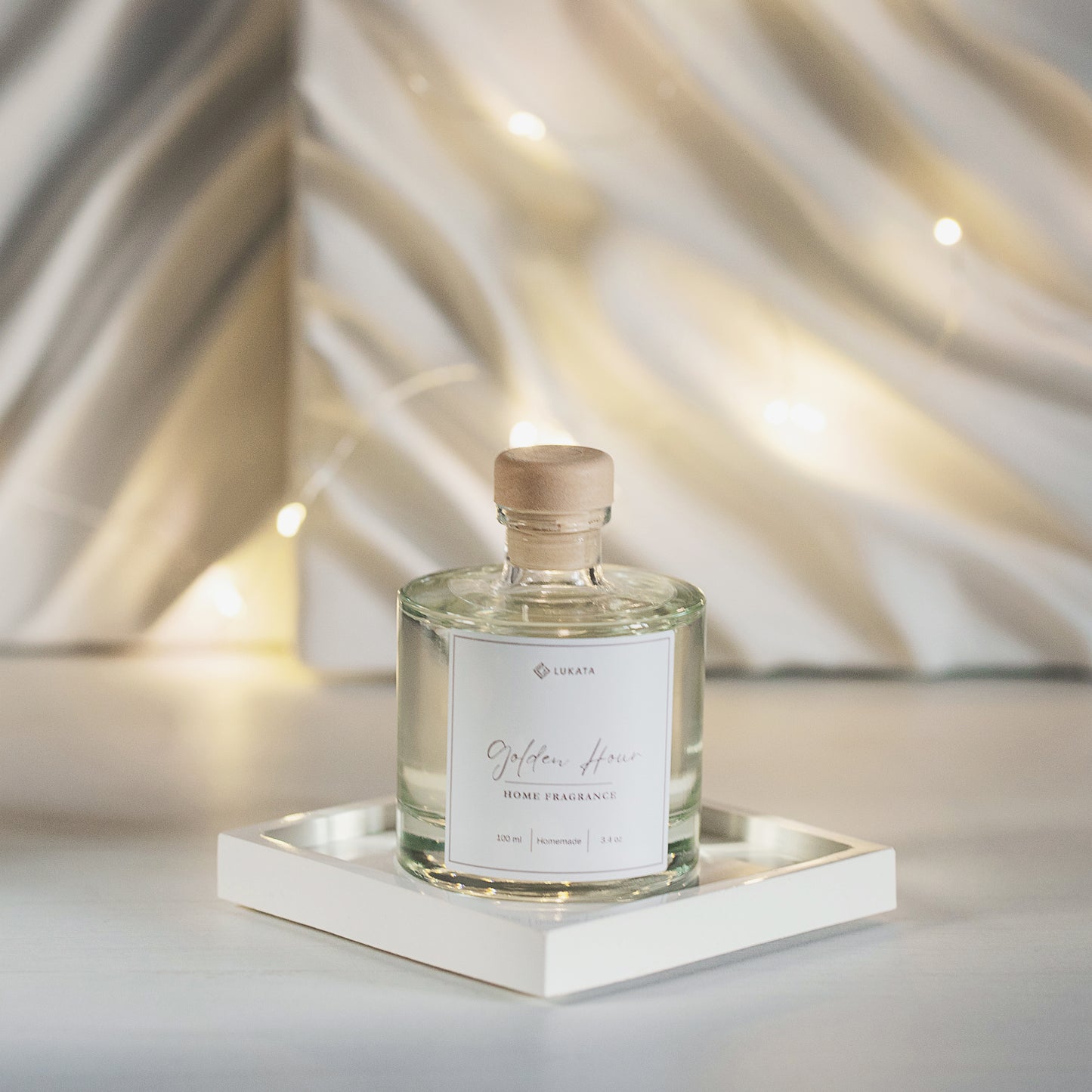 Elegant Home Reed Diffuser in Glass Bottle – Enchanting Aromas for Every Space