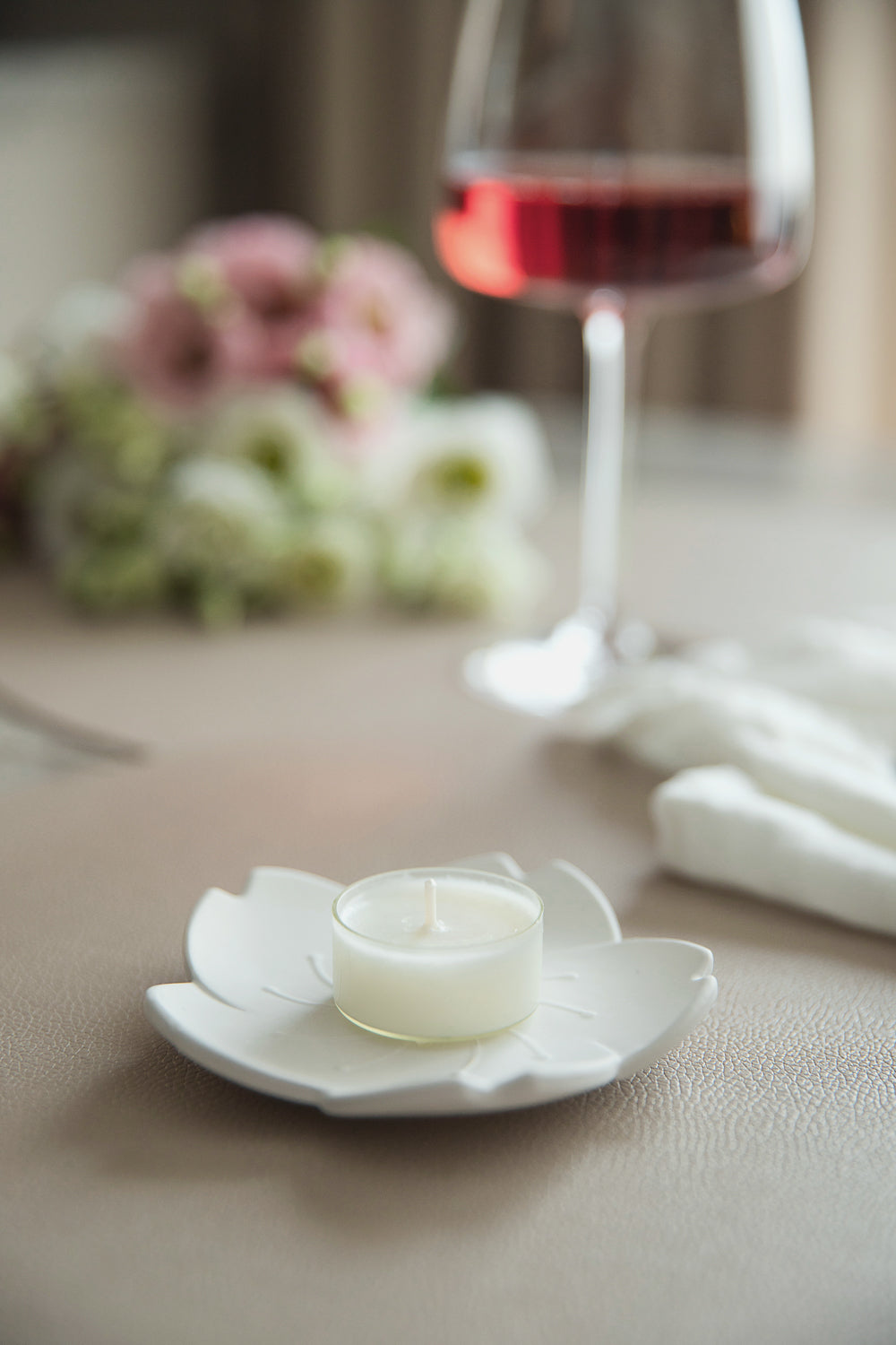 Small White Gypsum Tray – Minimalist Ring Dish & Holder for Small Items