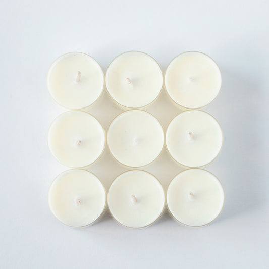 Candle Fragrances Sample Pack - Tea Candle Set of 8 - Scented Coconut Wax Tea Candles