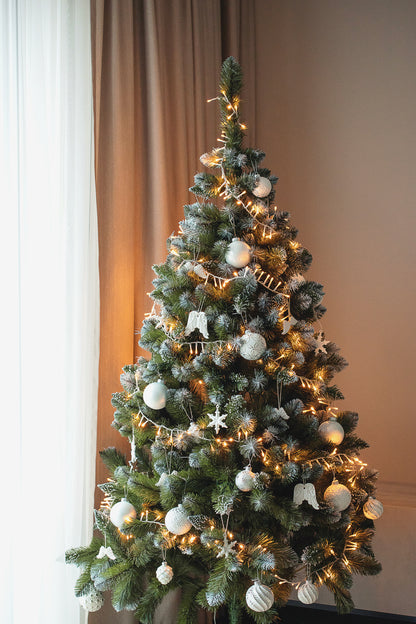 Angel Wings Ornament Set of 8 – Elegant Christmas Tree Decoration & Thoughtful Gift Idea