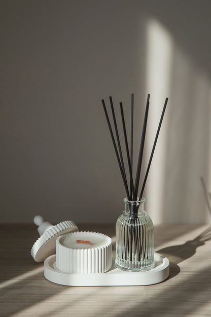 Reed Diffuser 90ml with 8 Sticks – Compact & Stylish Home Fragrance